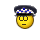 полицейский смайлик гаишник
