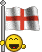 смайлик флаг Англия