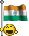 Смайлик флаг Индия