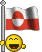 смайлик флаг Гренландии
