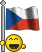 флаг чехии смайлик