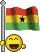 Смайлик флаг Гана