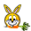 Смайлик кролик smile