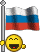 смайлик флаг российский Russia